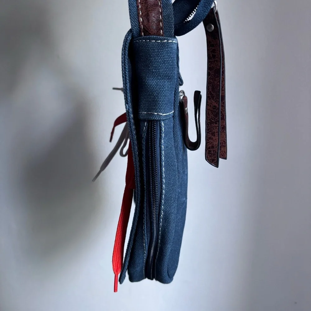 Vintage Converse Denim Crossbody Bag - Picture 8 of 16